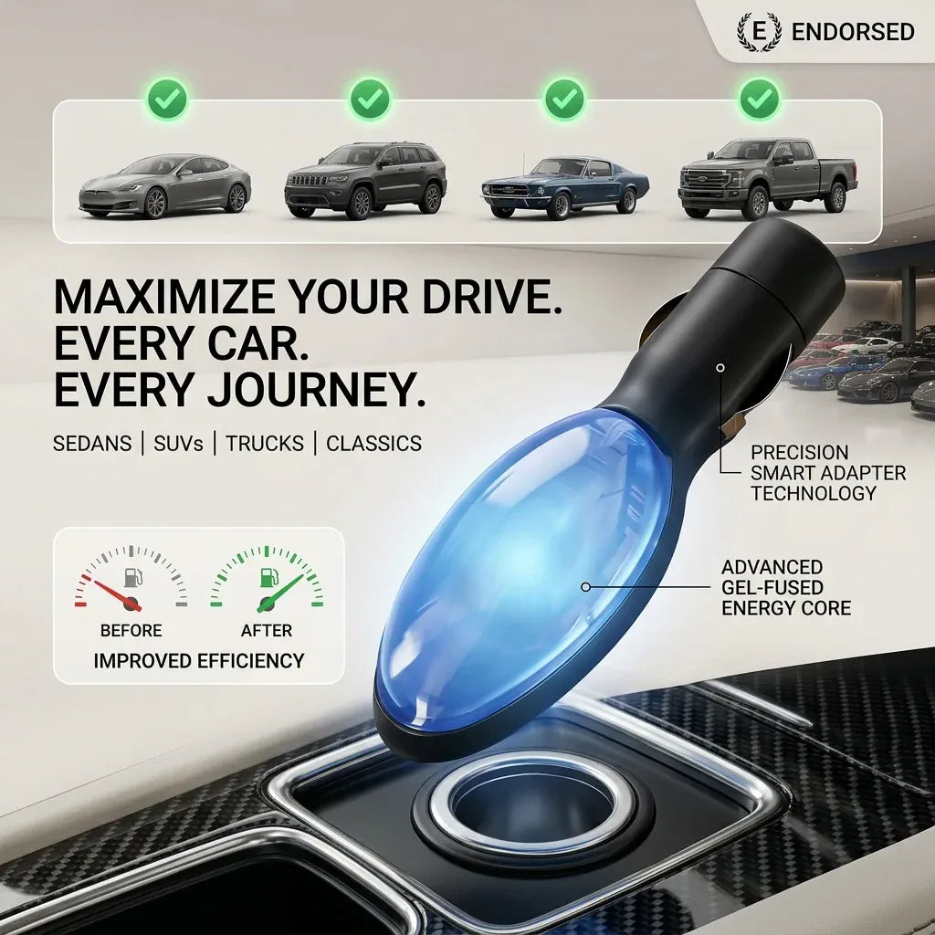 🚗🚗Saves 70% on fuel consumption. — Plug-and-Play Fuel Saver: Drive Further, Improve Fuel Efficiency