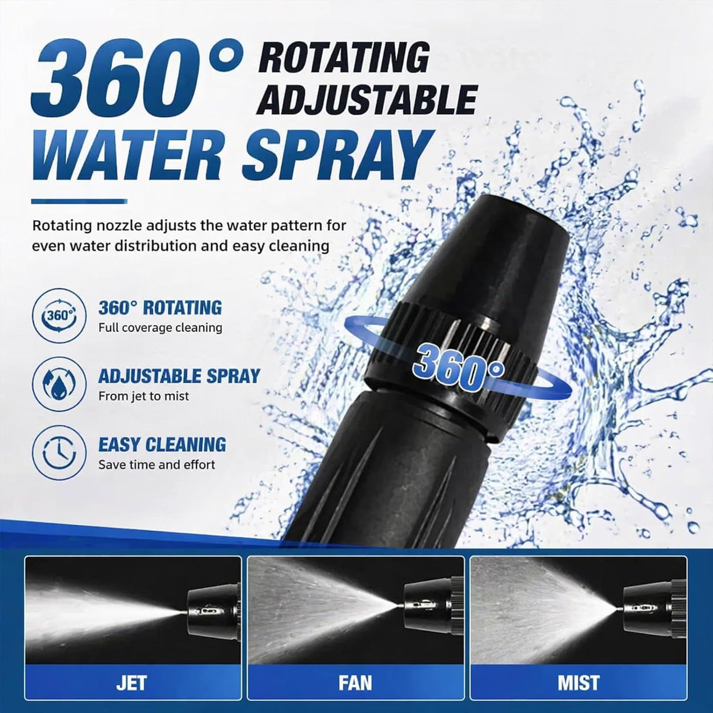 🔥Save Car Wash Costs With Powerful Water Pressure Cleaning