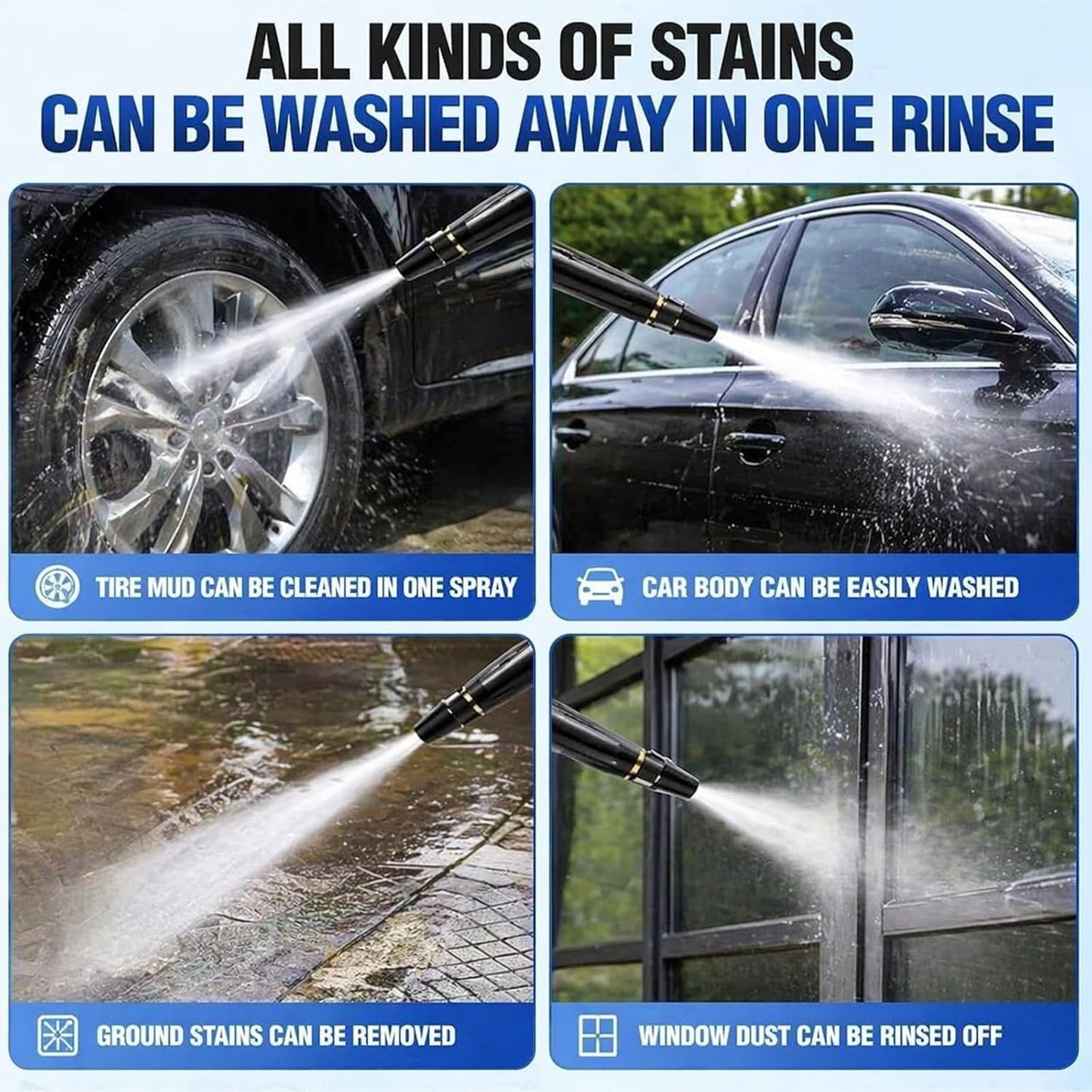 🔥Save Car Wash Costs With Powerful Water Pressure Cleaning