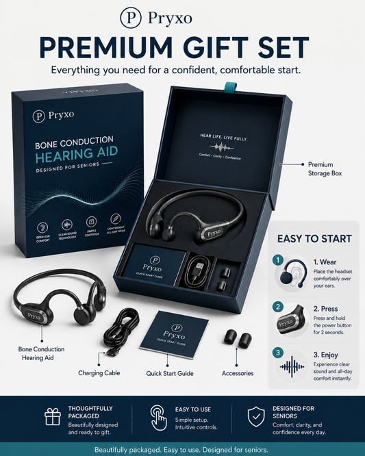 🌎Ends Today: 83% OFF!⏰👂Revitalize your ears again💖 💥 LIMITED TIME OFFER!🔥X2 Bone Conduction Hearing Aid