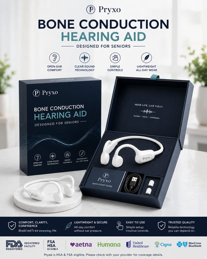 🌎Ends Today: 83% OFF!⏰👂Revitalize your ears again💖 💥 LIMITED TIME OFFER!🔥X2 Bone Conduction Hearing Aid