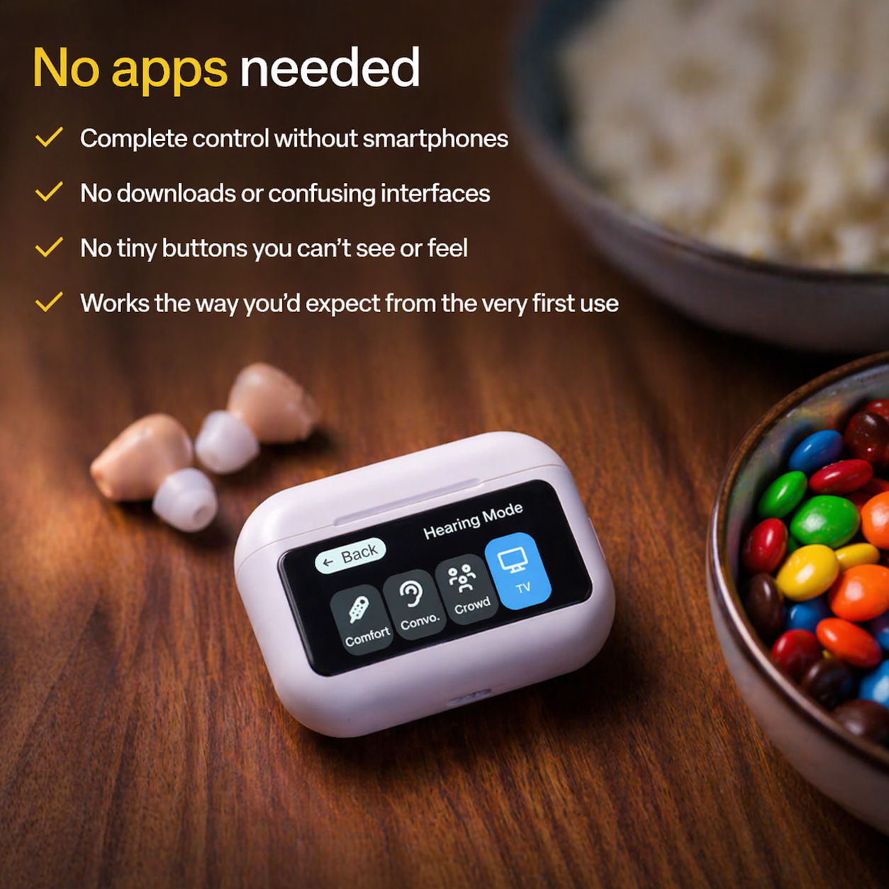 🔥 Today Only! CRE-E10 Smart Hearing Aids — Hear Clearly, Feel Confident Again 💖
