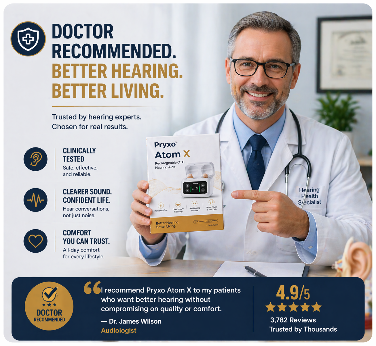 🔥 Today Only! CRE-E10 Smart Hearing Aids — Hear Clearly, Feel Confident Again 💖