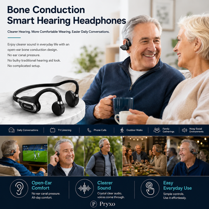🌎Ends Today: 83% OFF!⏰👂Revitalize your ears again💖 💥 LIMITED TIME OFFER!🔥X2 Bone Conduction Hearing Aid