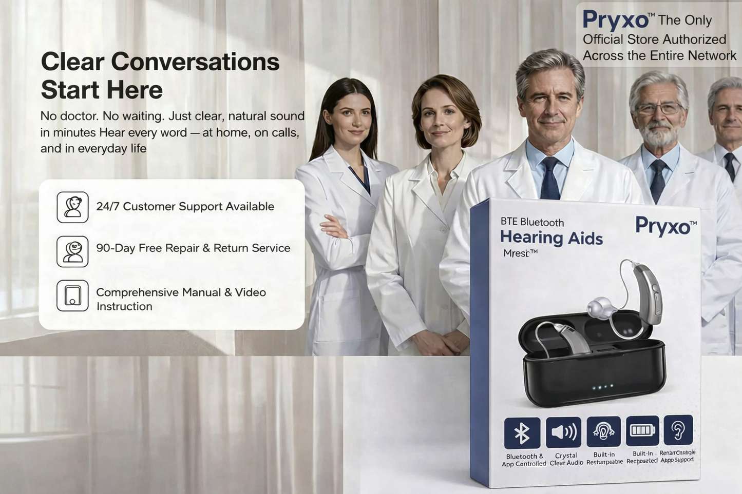 🔥 Last Day! All-Day Clear Smart Bluetooth Hearing Aids — Hear Clearly Before Price Goes Up